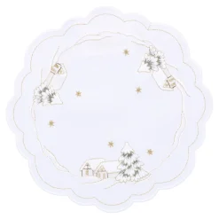 Tischdecke "Winterdorf", 20 cm