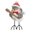 Vogel mit Gitarre, Standfigur