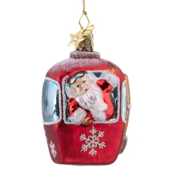 Weihnachtsmann in Gondel