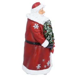 Weihnachtsmann mit Kranz, Spieldose