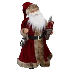 Weihnachtsmann mit Laterne