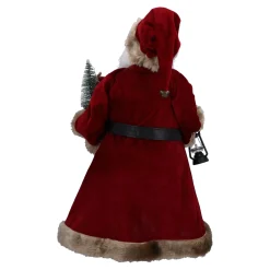 Weihnachtsmann mit Laterne