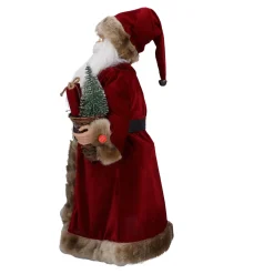 Weihnachtsmann mit Laterne