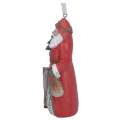 Weihnachtsmann mit Rehkitz