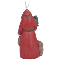 Weihnachtsmann mit Rehkitz