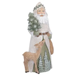 Weihnachtsmann mit Rehkitz