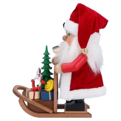 Weihnachtsmann mit Schlitten, Räuchermännchen