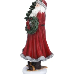 Weihnachtsmann mit Weihnachtsbaum, Standfigur
