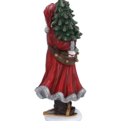 Weihnachtsmann mit Weihnachtsbaum, Standfigur