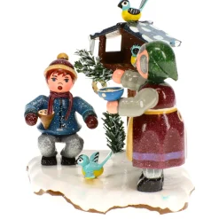 Winterkinder Vogelfütterung