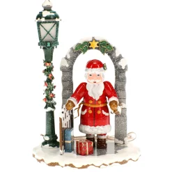 Winterkinder Weihnachtsmann, elektrisch beleuchtet