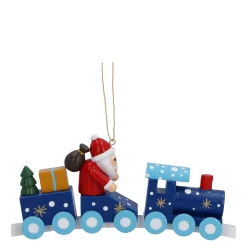 Zug mit Weihnachtsmann